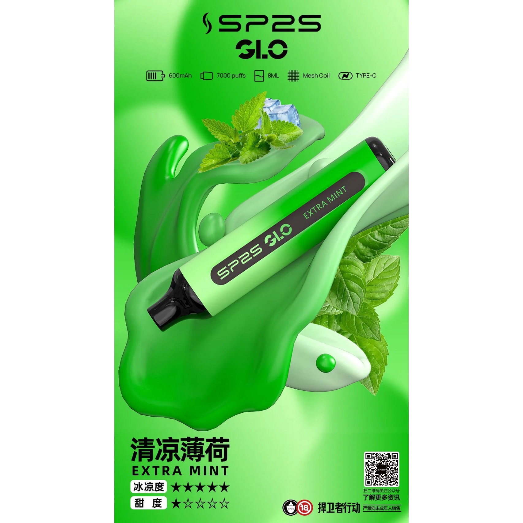 <p><strong>SP2S 7000口<br />
拋棄式/一次性</strong></p>