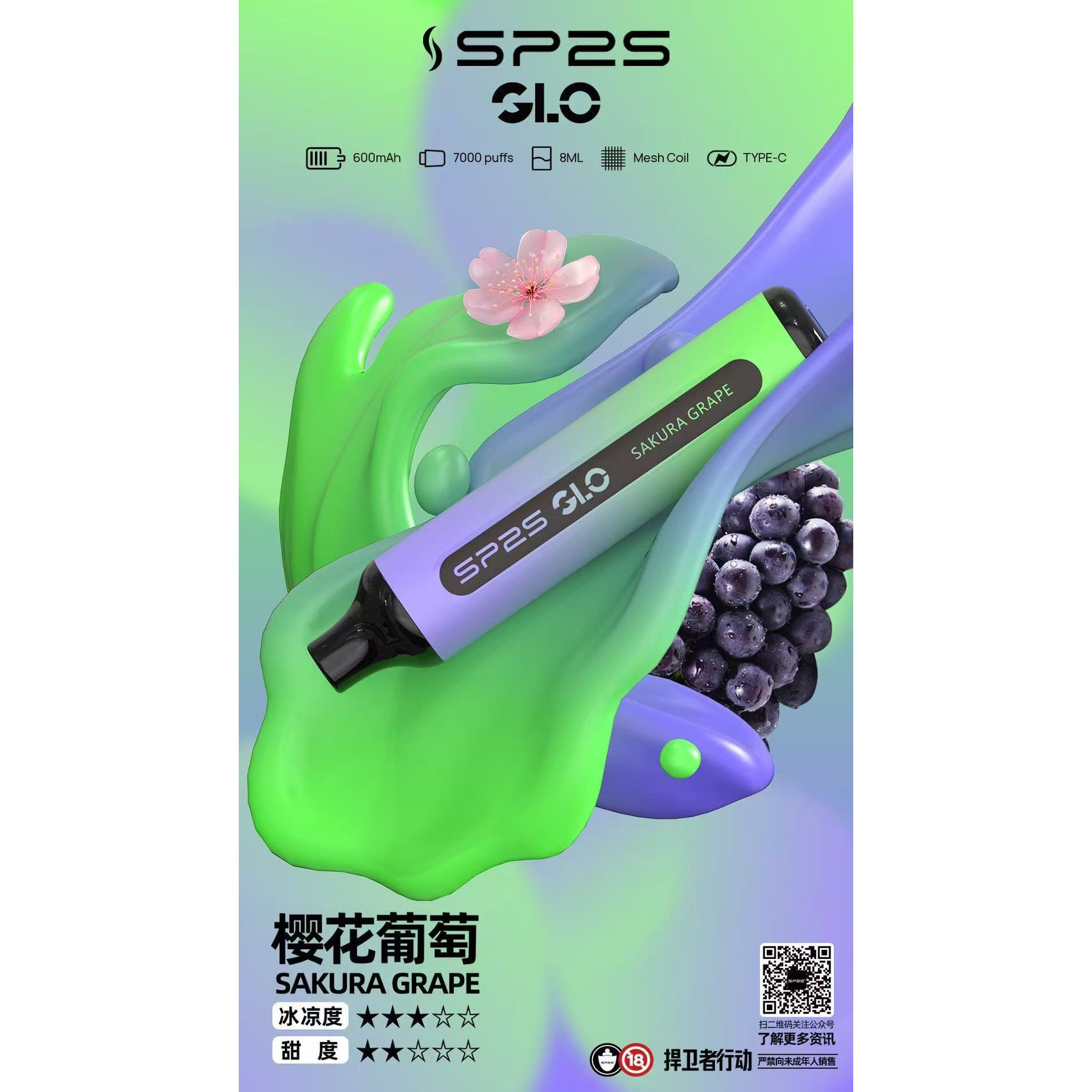 <p><strong>SP2S 7000口<br />
拋棄式/一次性</strong></p>